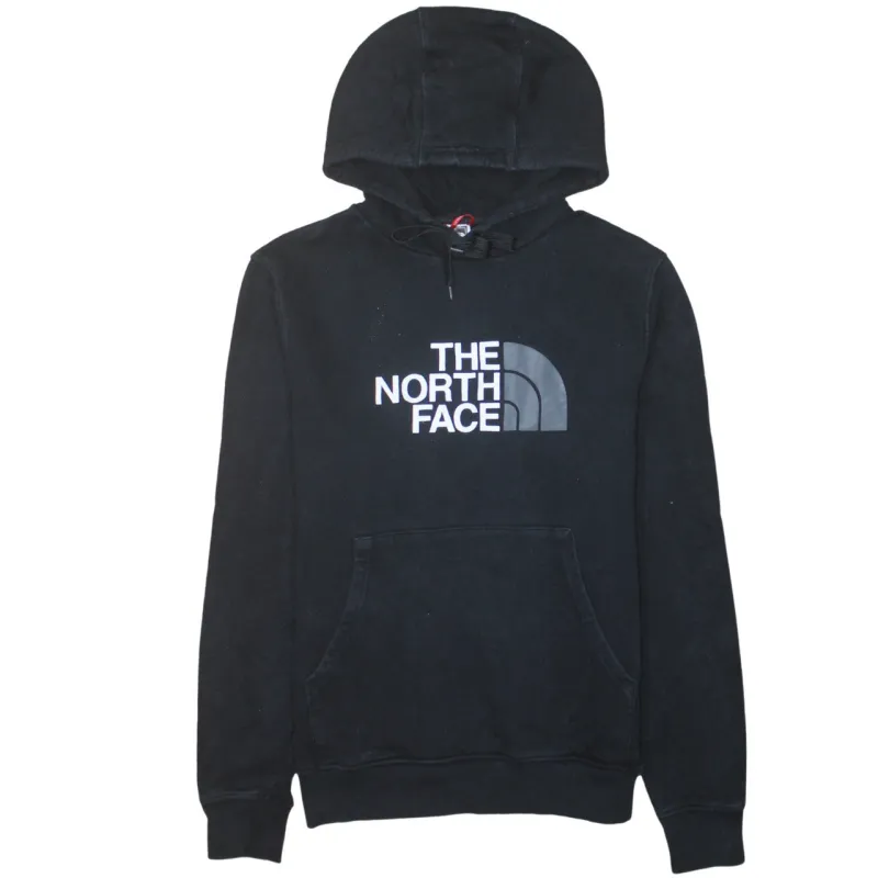 The North Face 90's Spellout Pullover Hoodie Medium Black sold by Vintage Club