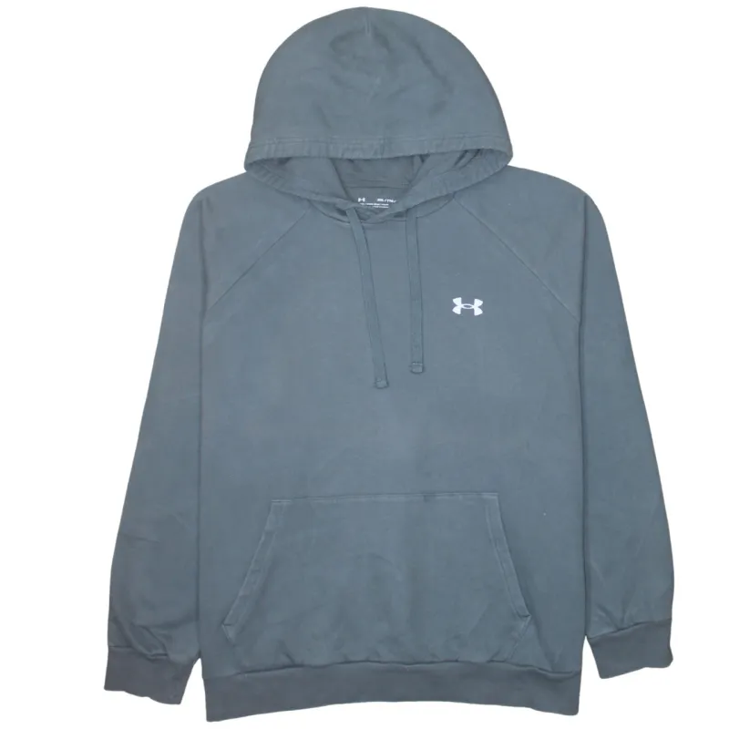 Under Armour 90's Drawstring Pockets Pullover Hoodie XXLarge (2XL) Grey made by Under Armour