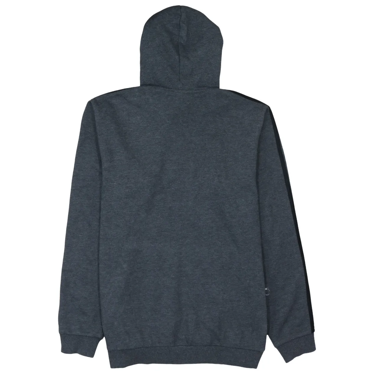 Adidas 90's Striped Sleeve Pullover Hoodie Large Grey sold by Vintage Club product image thumbnail 2