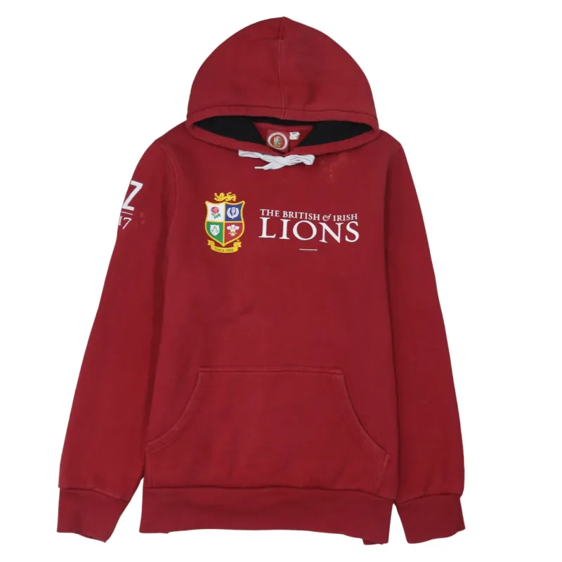 Retro 90's Drawstring Pockets Pullover Hoodie XLarge Red sold by Vintage Club