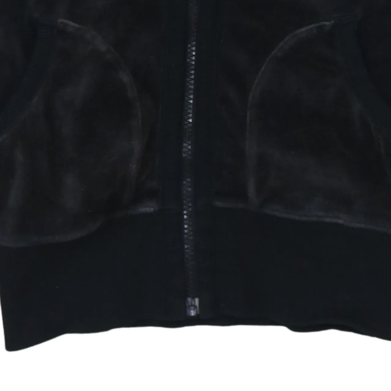 Dkny 90's Spellout Full Zip Up Hoodie XSmall Black sold by Vintage Club product image thumbnail 4