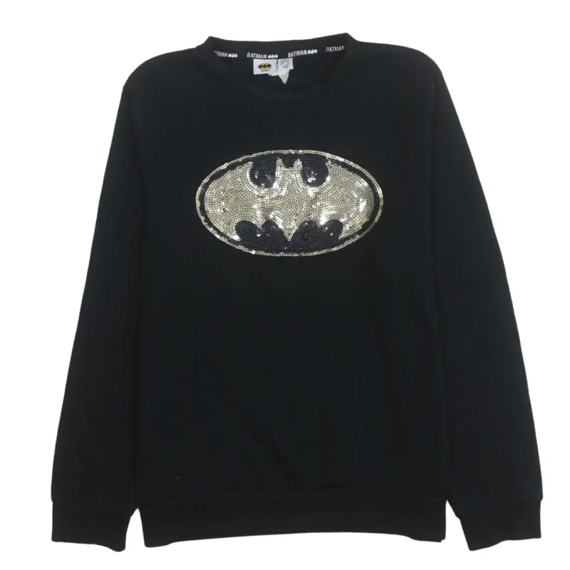 Batman 90's Lightweight Crew Neck Sweatshirt Medium Black sold by Vintage Club