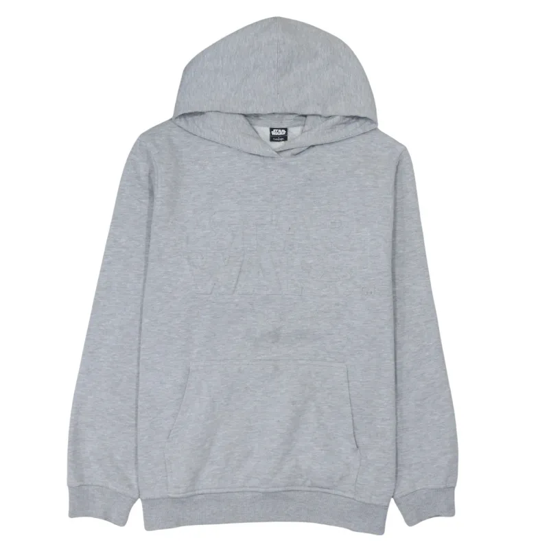 Starwars 90's Drawstring Pockets Pullover Hoodie Medium Grey made by Star Wars