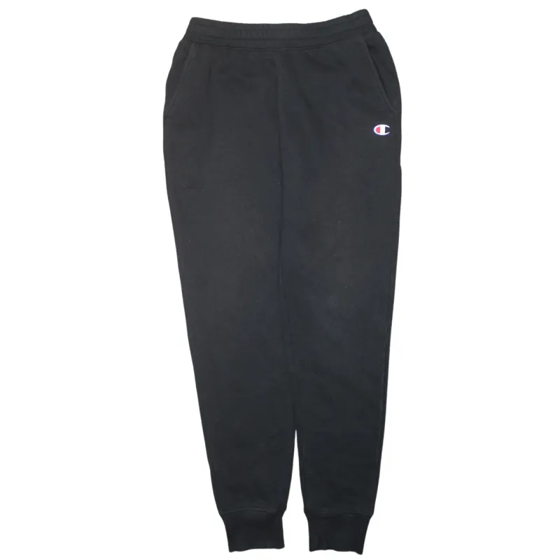 Champion 90's Rib Cuff Casual Joggers / Sweatpants Medium Black sold by Vintage Club