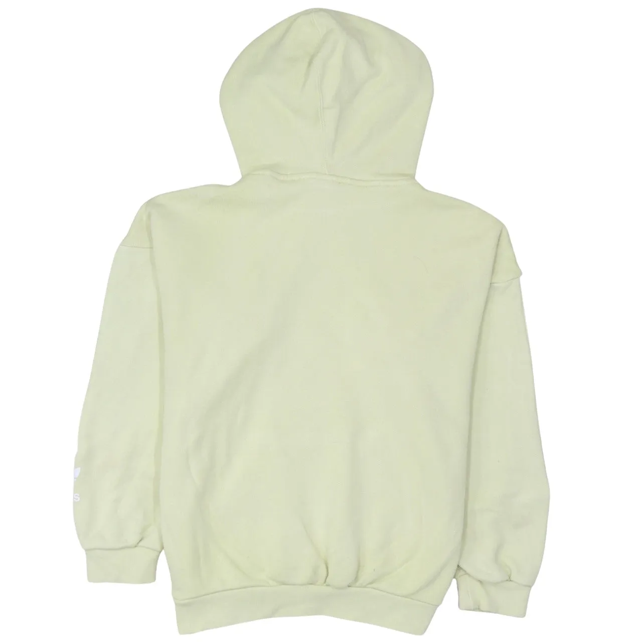 Adidas 90's Spellout Pullover Hoodie Small Yellow sold by Vintage Club product image thumbnail 2