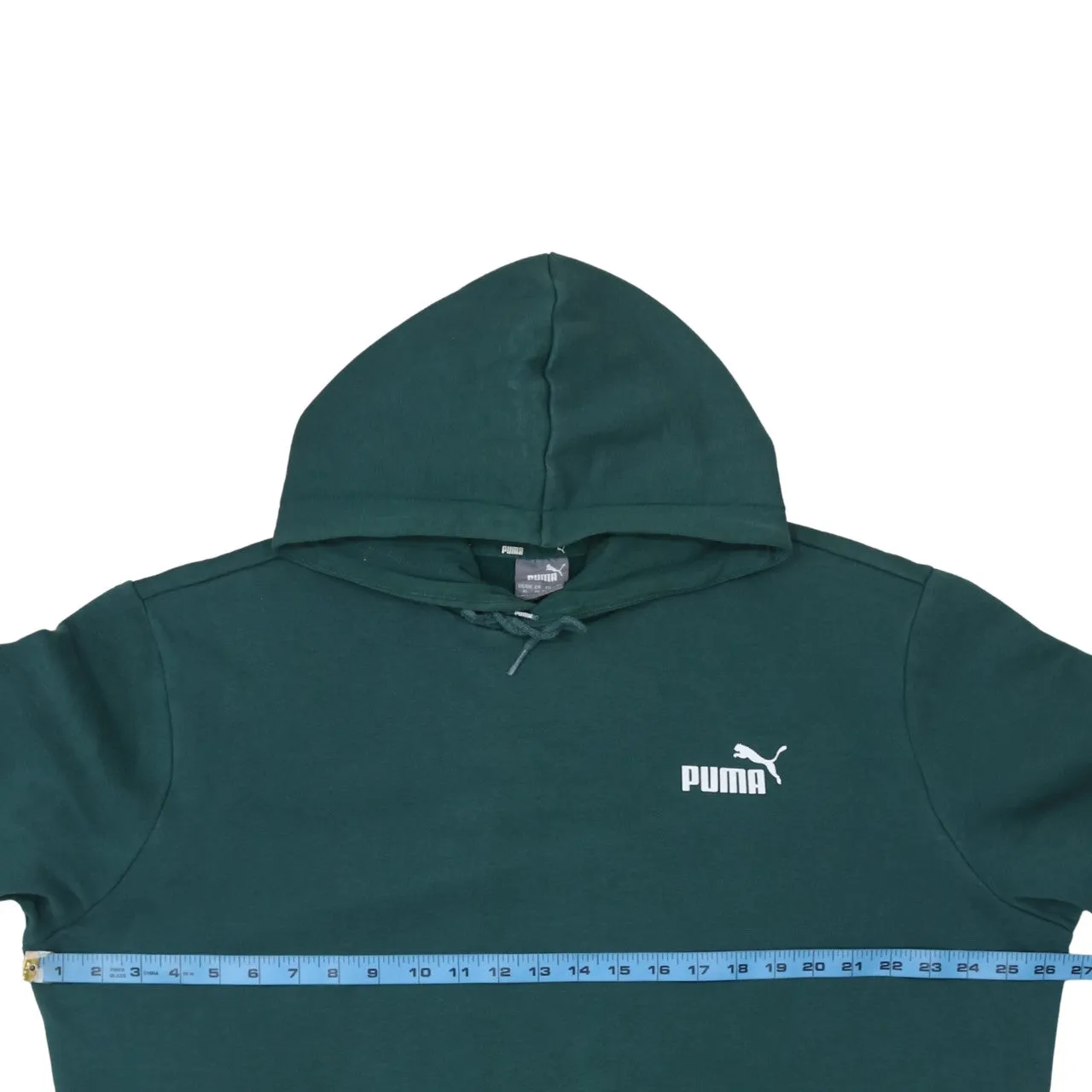 Puma 90's Drawstring Pockets Pullover Hoodie XLarge Green sold by Vintage Club product image thumbnail 5