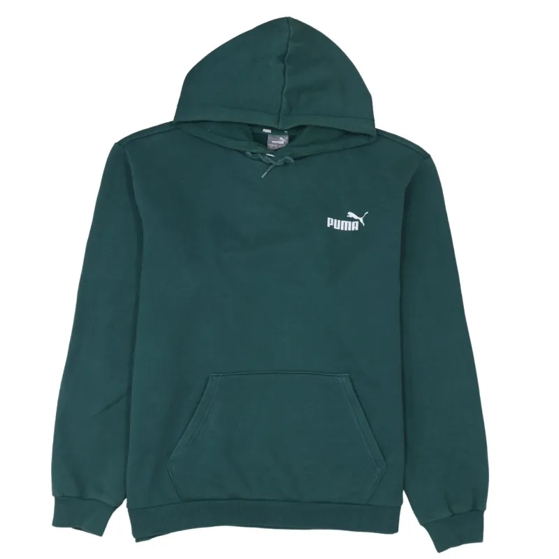 Puma 90's Drawstring Pockets Pullover Hoodie XLarge Green sold by Vintage Club