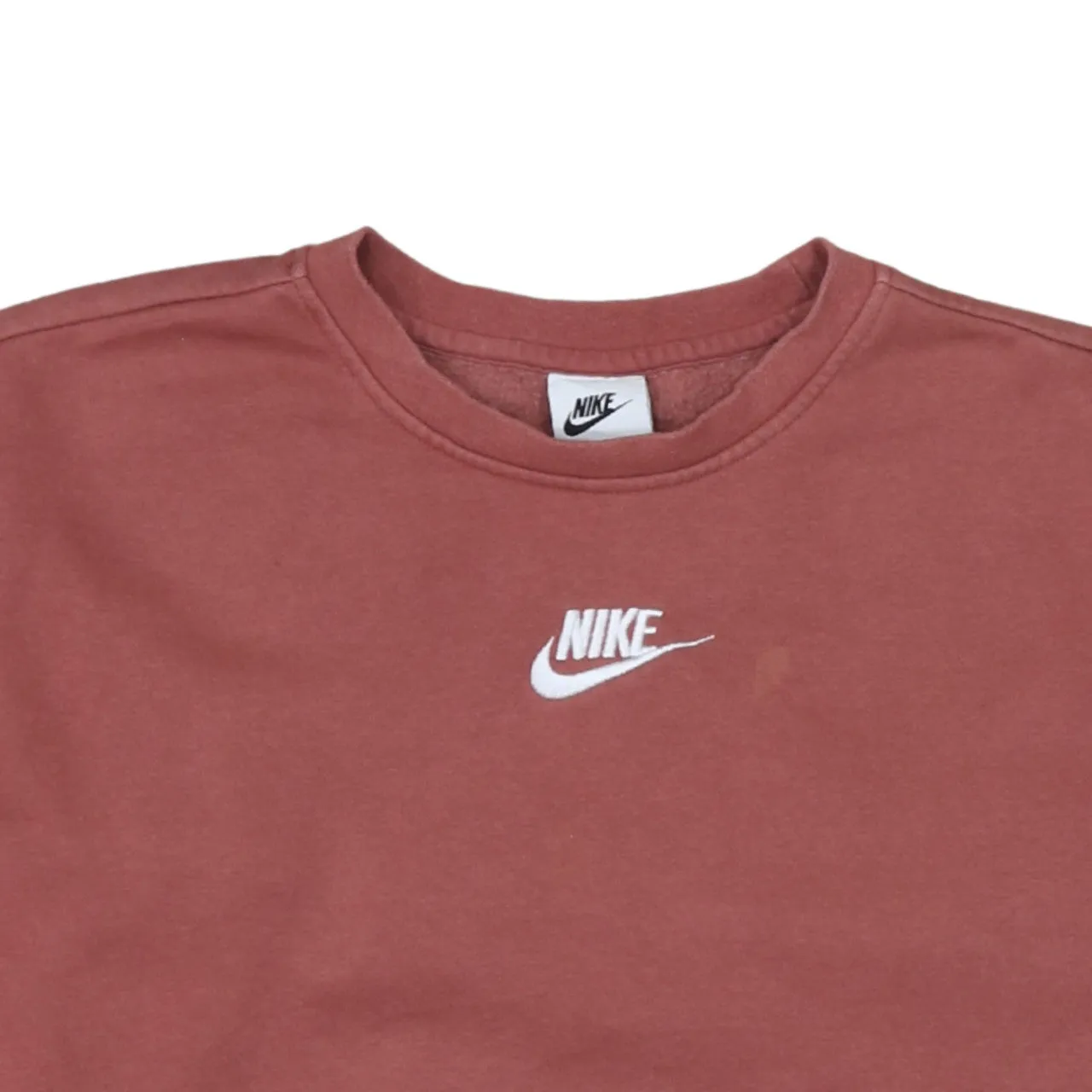 Nike 90's Center Middle Swoosh Crew Neck Sweatshirt Medium Pink sold by Vintage Club product image thumbnail 3