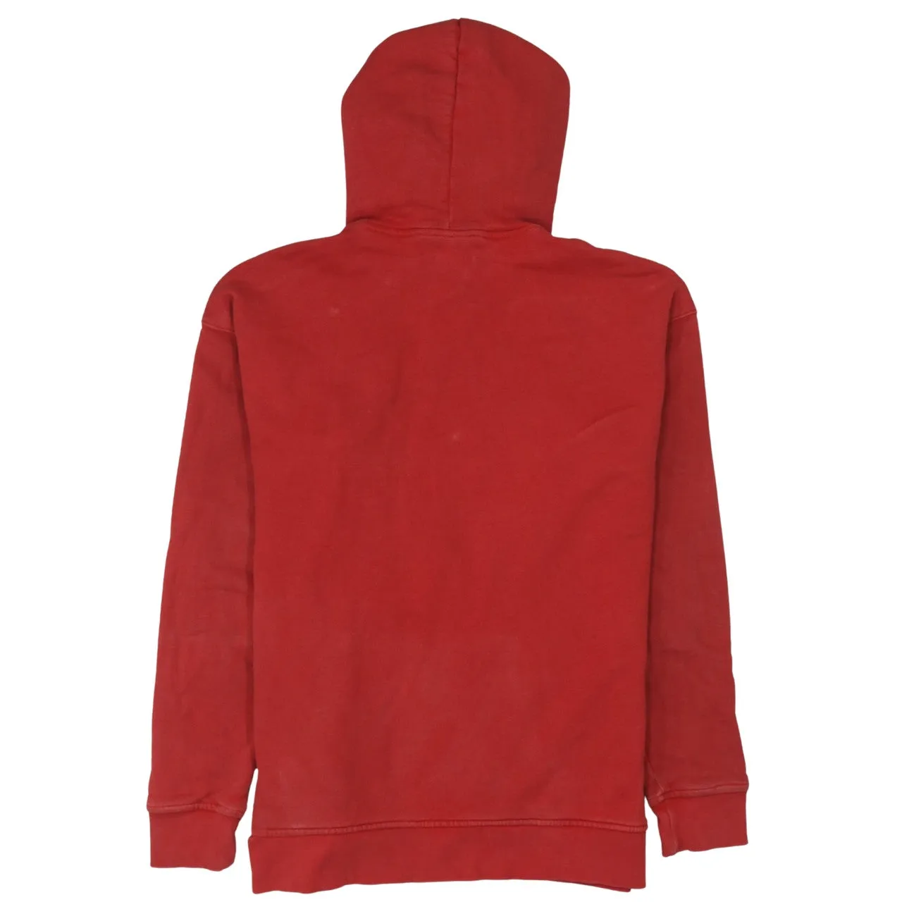 Adidas 90's Spellout Pullover Hoodie Medium Red sold by Vintage Club product image thumbnail 2