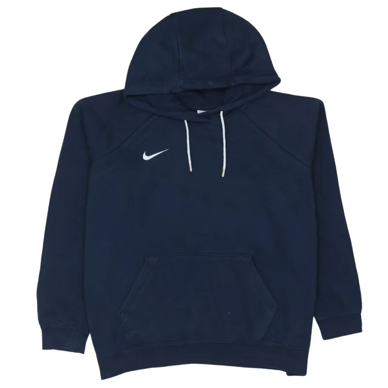 Nike 90's Swoosh Pullover Hoodie XLarge Navy Blue sold by Vintage Club