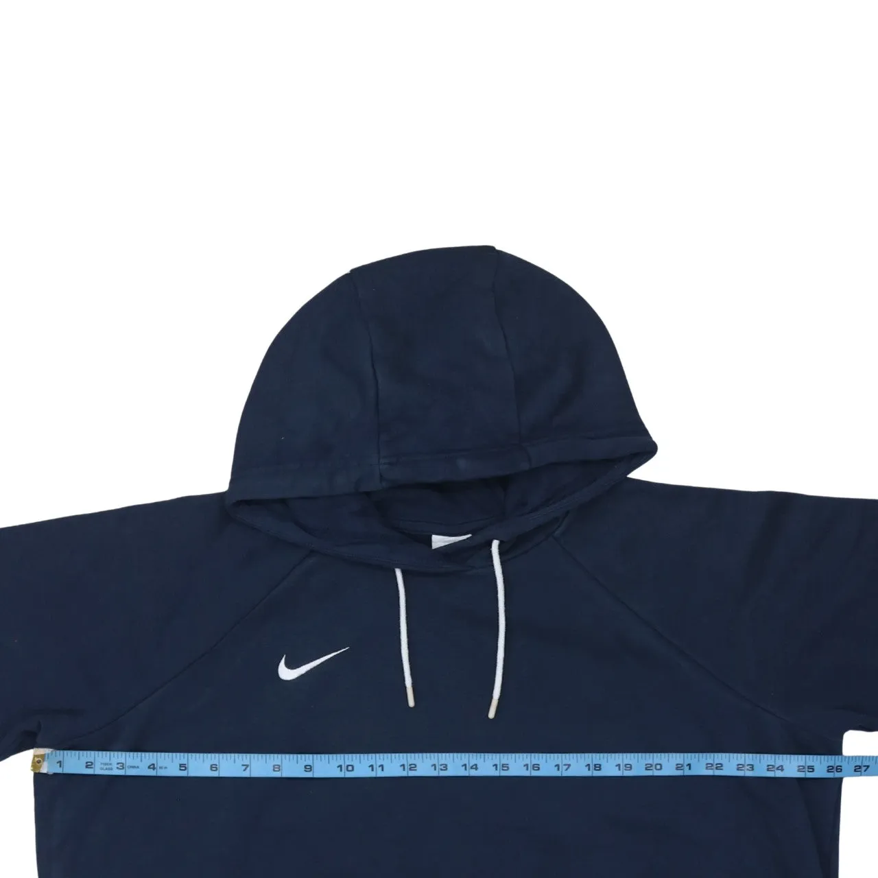 Nike 90's Swoosh Pullover Hoodie XLarge Navy Blue sold by Vintage Club product image thumbnail 5