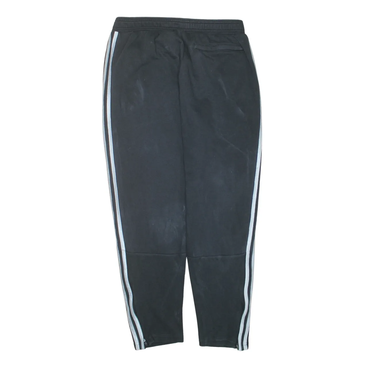 Adidas 90's 3 Stripes Casual Joggers / Sweatpants Large Black sold by Vintage Club product image thumbnail 2