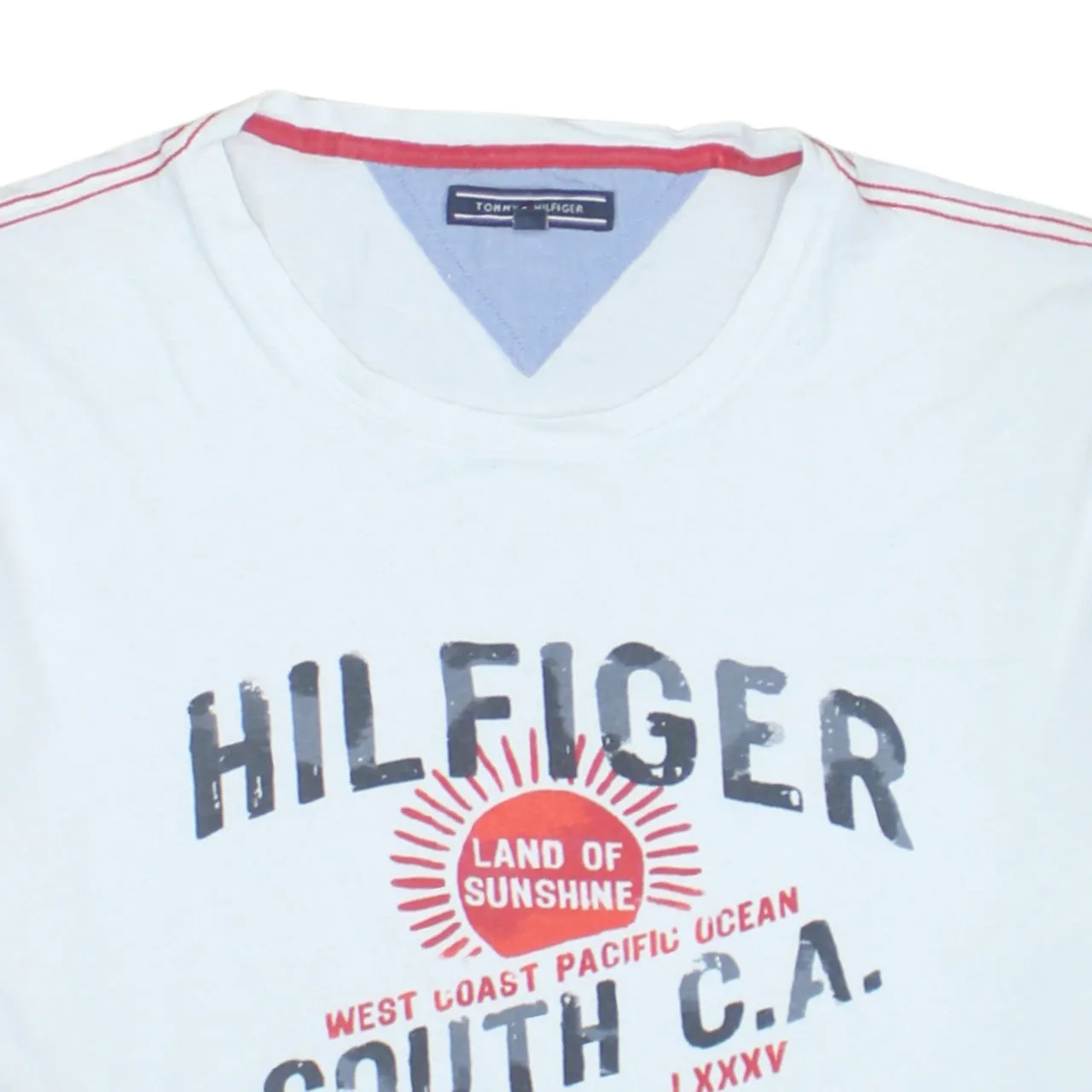 Tommy Hilfiger 90's Short Sleeves Crew Neck T Shirt XLarge White sold by Vintage Club product image thumbnail 3