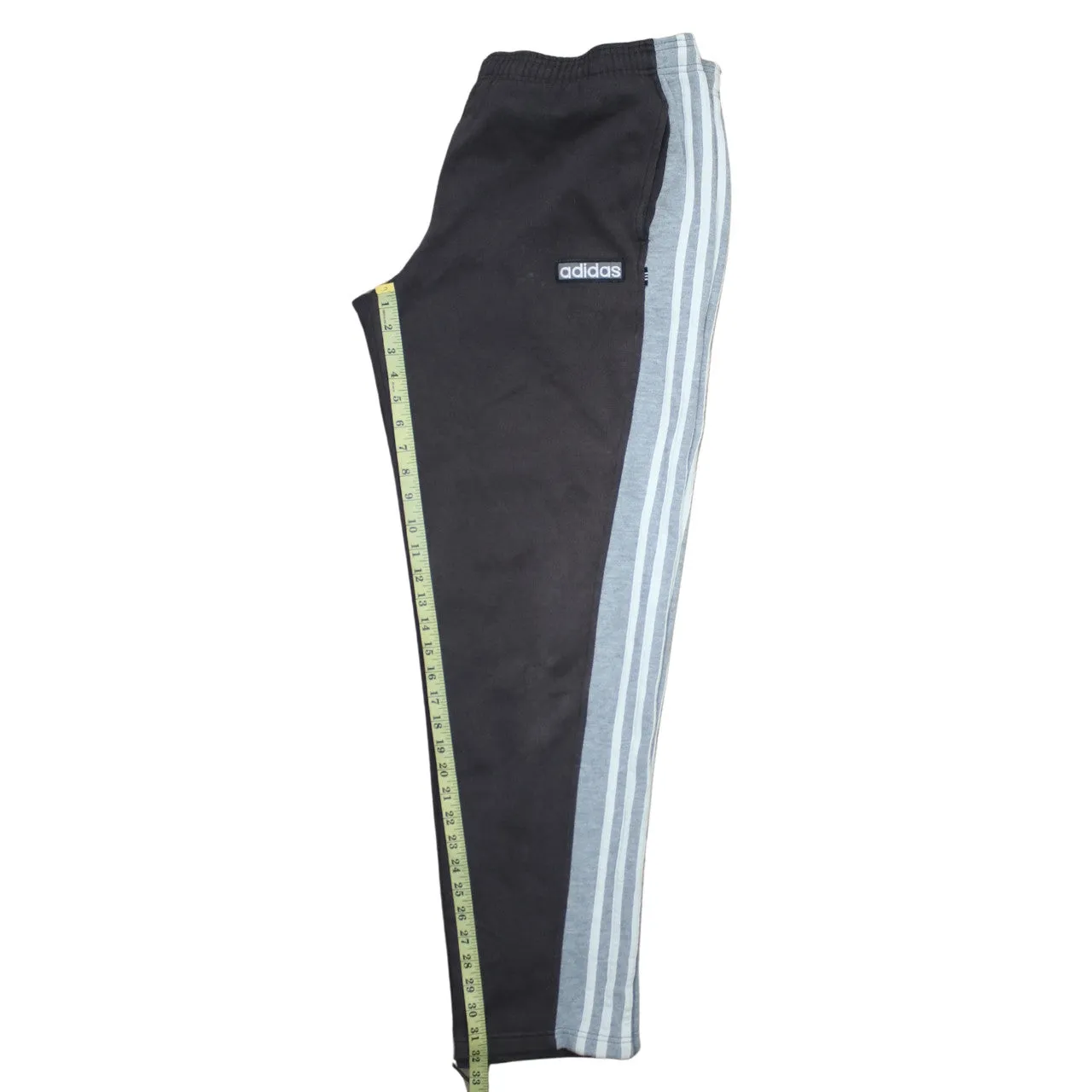 Adidas 90's 3 Stripes Casual Trousers / Pants Large Black sold by Vintage Club product image thumbnail 5