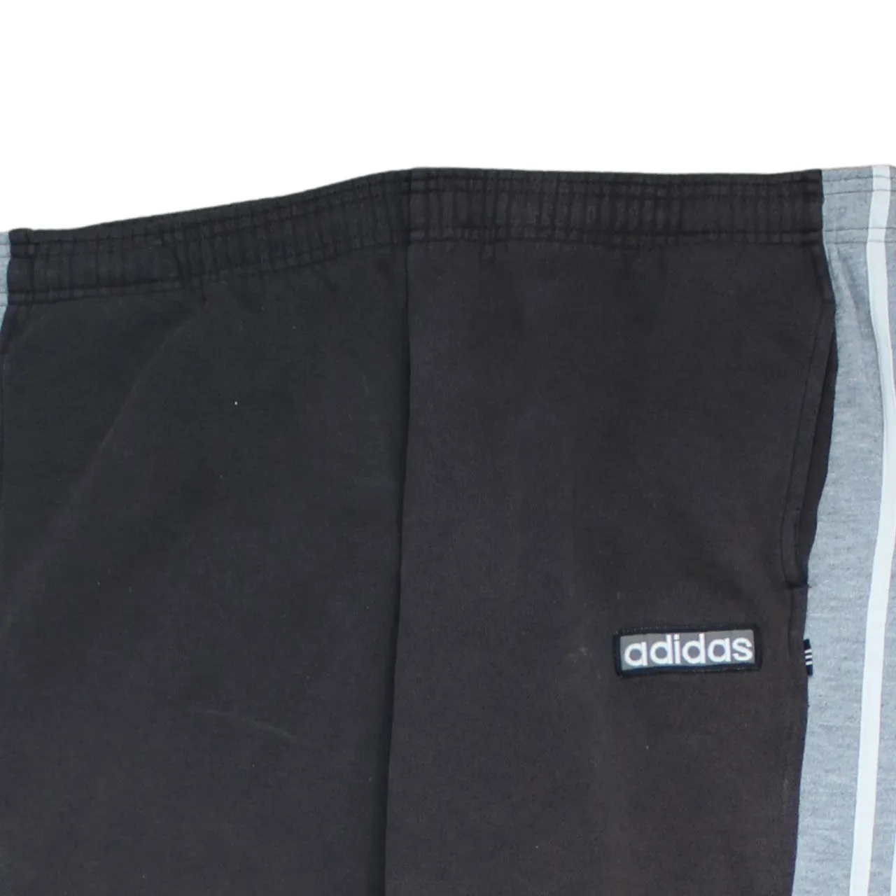 Adidas 90's 3 Stripes Casual Trousers / Pants Large Black sold by Vintage Club product image thumbnail 3