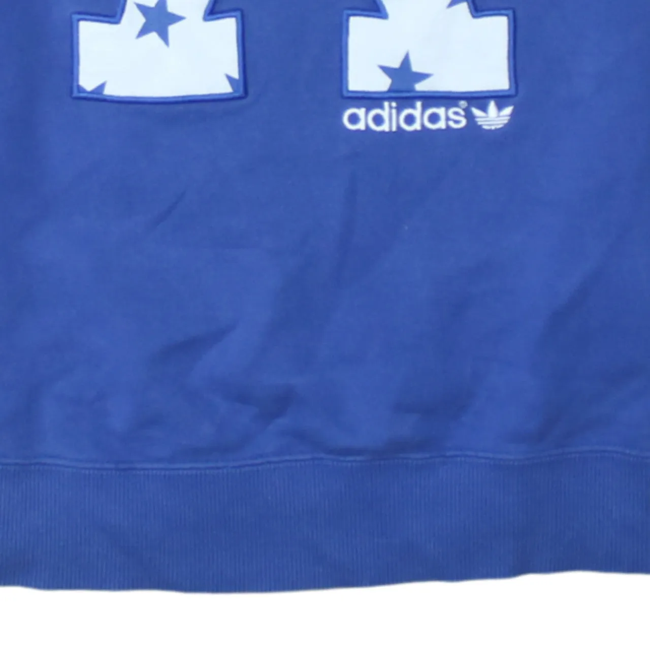Adidas 90's Lightweight Crew Neck Sweatshirt Small Blue sold by Vintage Club product image thumbnail 4