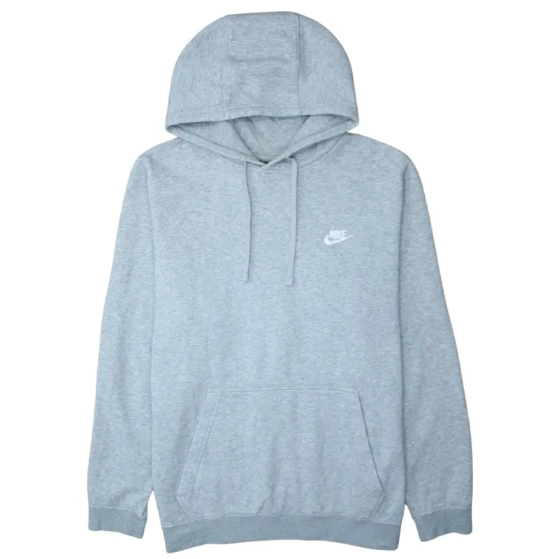 Nike 90's Swoosh Pullover Hoodie Large Grey sold by Vintage Club