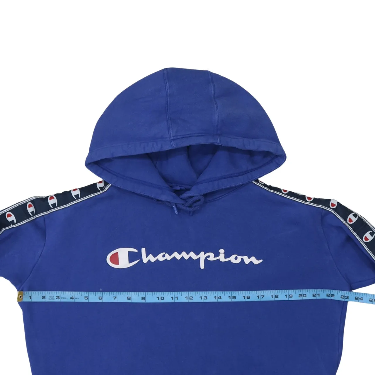 Champion 90's Spellout Pullover Hoodie Medium Blue sold by Vintage Club product image thumbnail 5