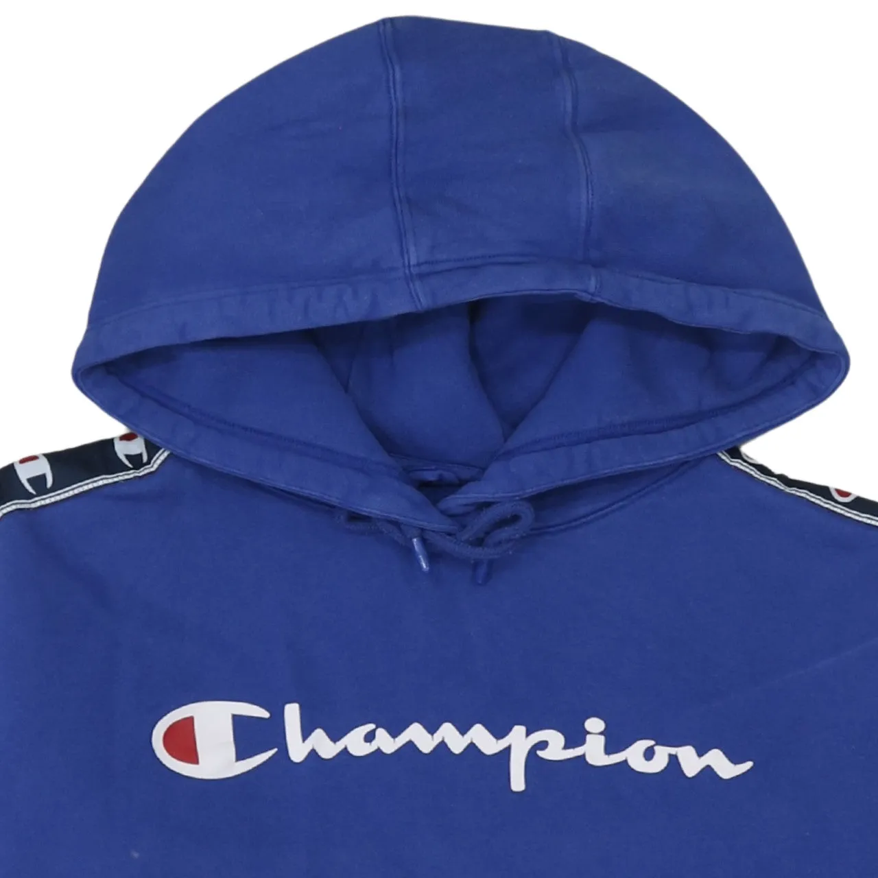 Champion 90's Spellout Pullover Hoodie Medium Blue sold by Vintage Club product image thumbnail 3