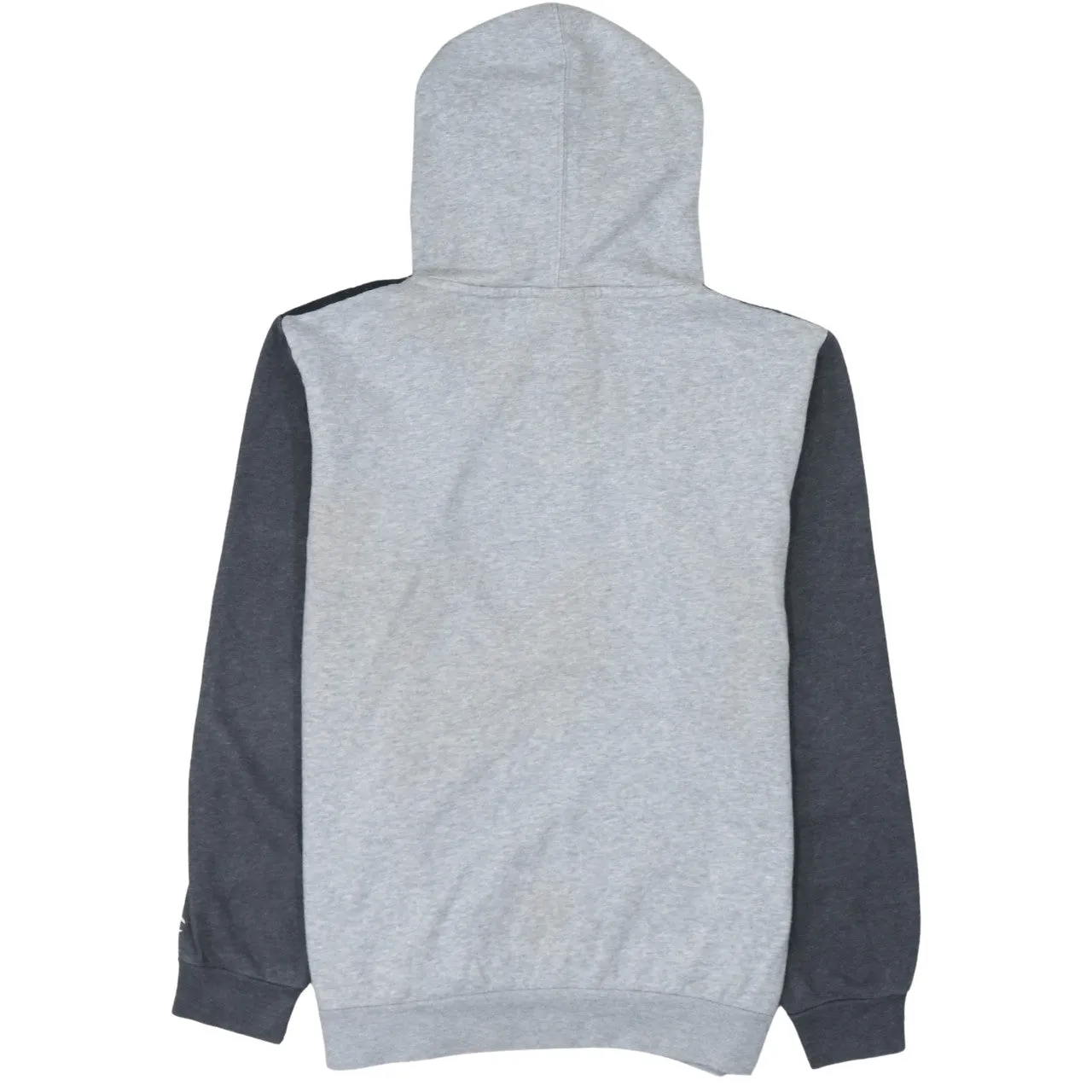 Champion Grey Colourblock Hoodie Women’s XLarge Printed Logo Front Pouch Pullover Top sold by Vintage Club product image thumbnail 2