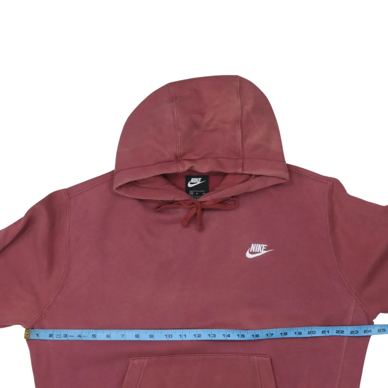 Nike 90's Swoosh Pullover Hoodie Medium Red sold by Vintage Club product image thumbnail 5