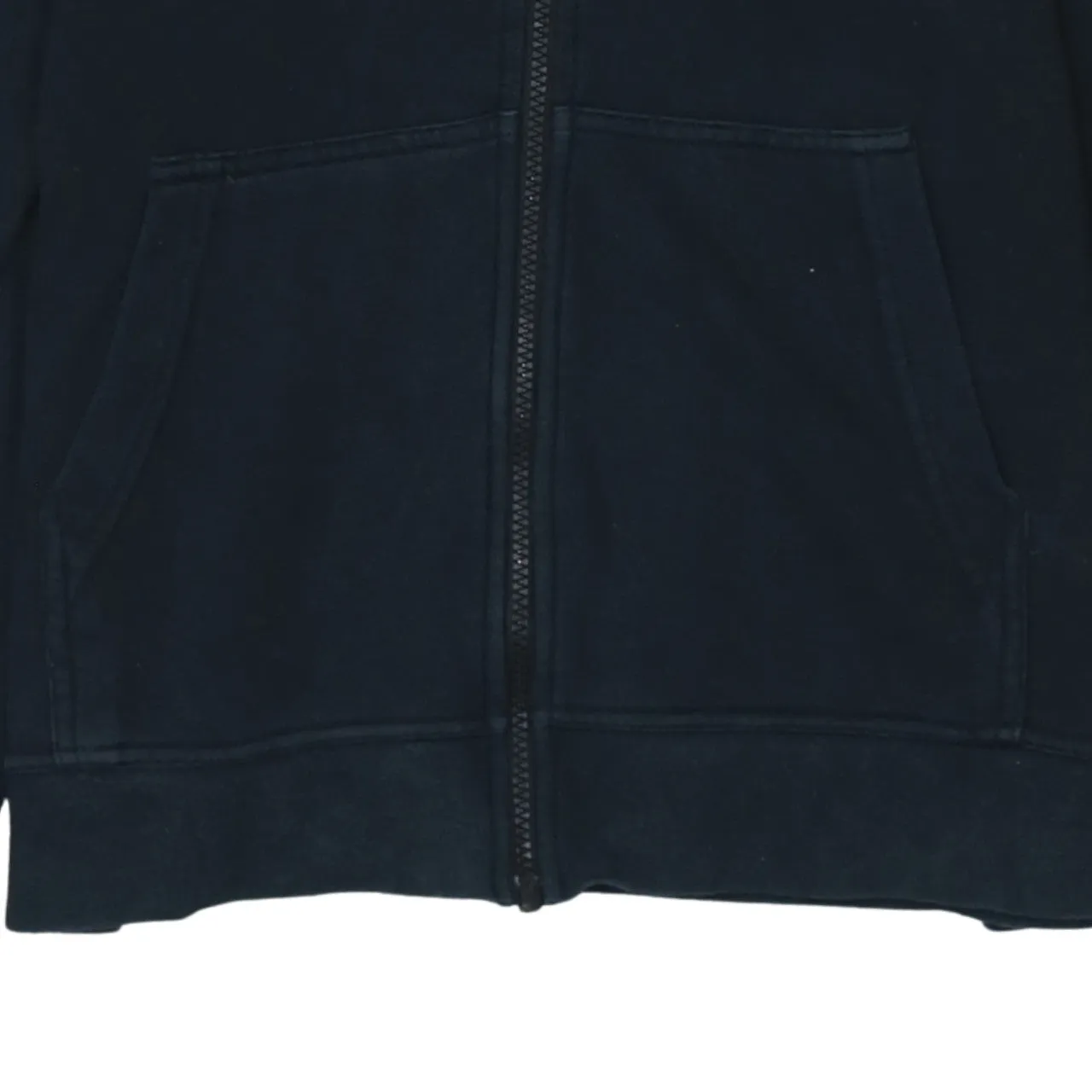 Nike 90's Swoosh Full Zip Up Hoodie Medium Black sold by Vintage Club product image thumbnail 4