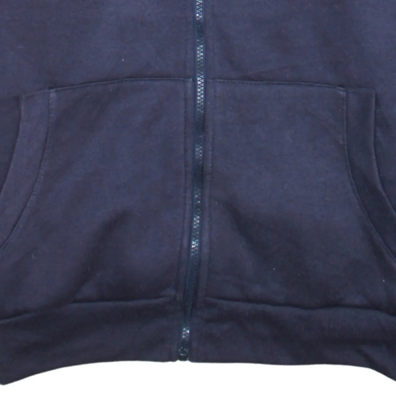 Slazenger 90's Lightweight Full Zip Up Hoodie XLarge Navy Blue sold by Vintage Club product image thumbnail 4