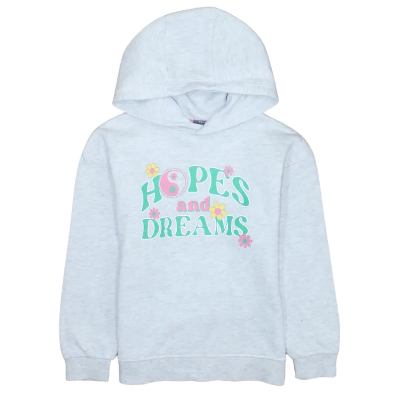 Primark 90's Hopes And Dreams Pullover Hoodie XSmall  Grey sold by Vintage Club
