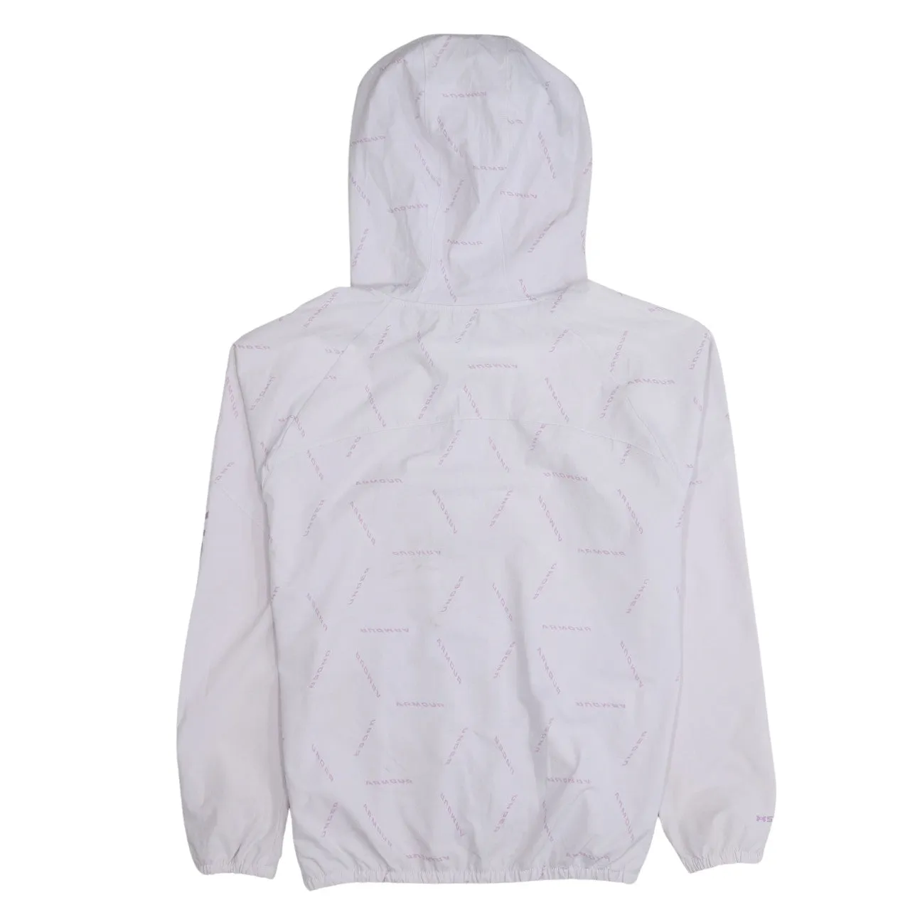 Under Armour 90's Hooded Full Zip Up Windbreaker Small Purple sold by Vintage Club product image thumbnail 2