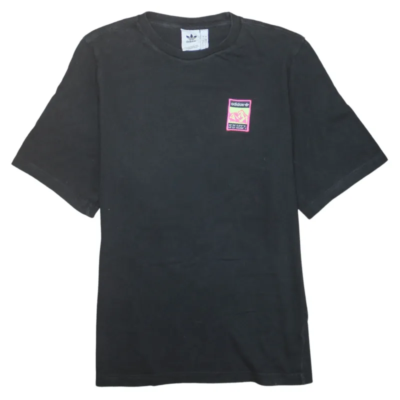Adidas 90's Short Sleeves Crew Neck T Shirt Large Black sold by Vintage Club