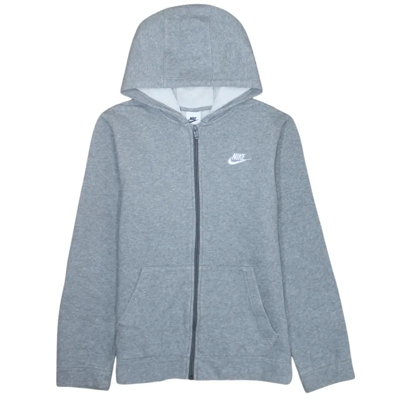 Nike 90's Swoosh Full Zip Up Hoodie XLarge Grey sold by Vintage Club