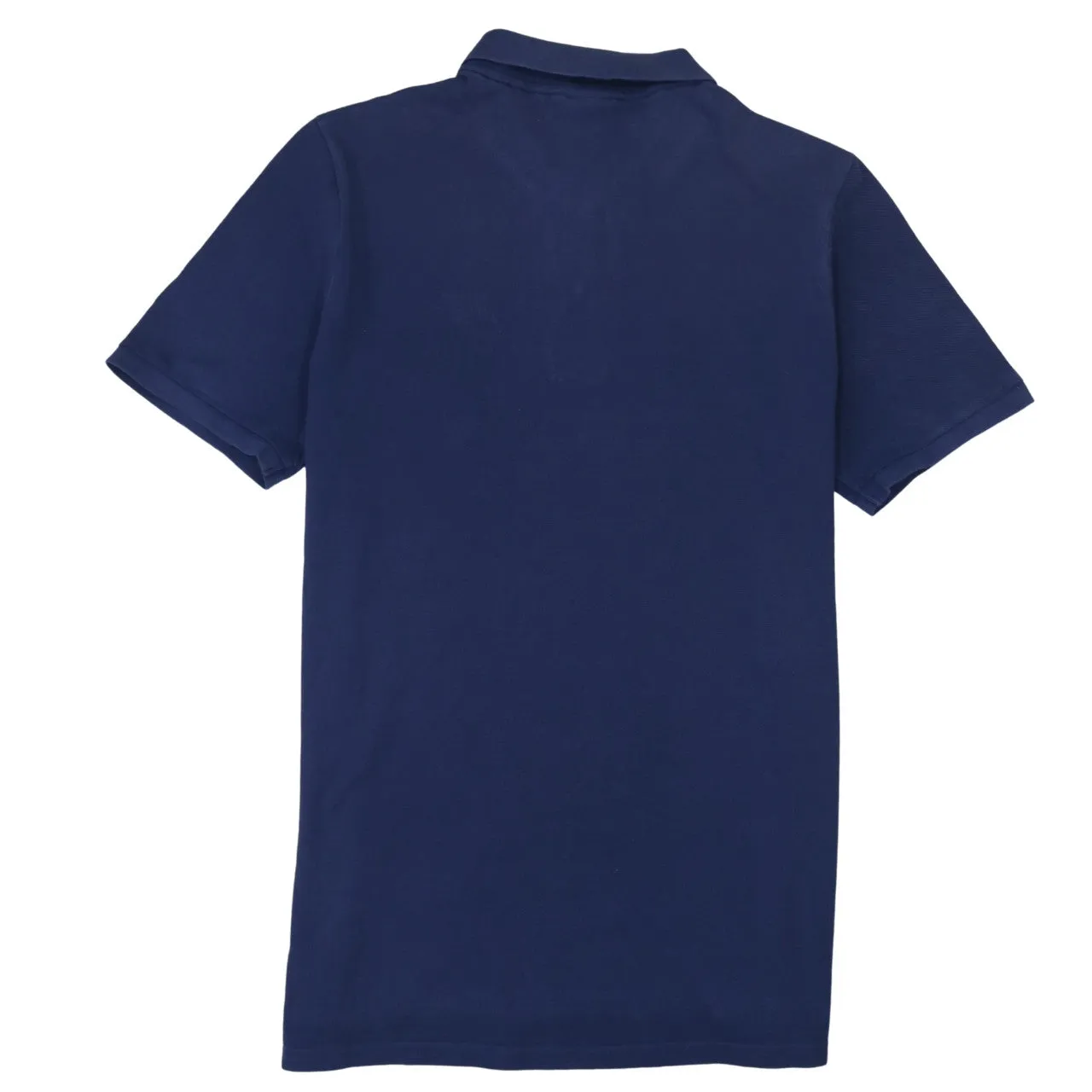 Nike 90's Swoosh Short Sleeves Polo Shirt Large Blue sold by Vintage Club product image thumbnail 2