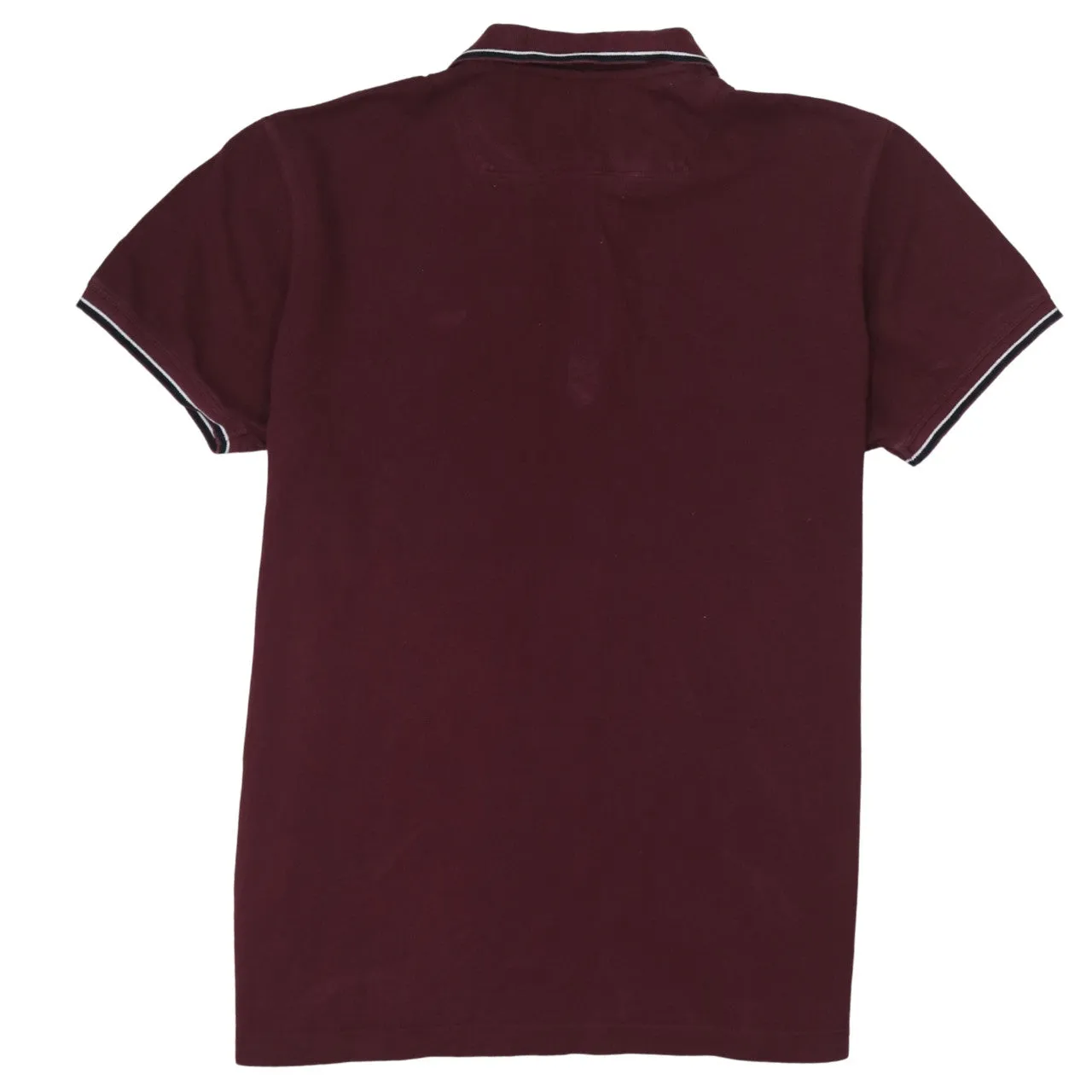 Diesel 90's Short Sleeves Quarter Button Polo Shirt XLarge Red sold by Vintage Club product image thumbnail 2