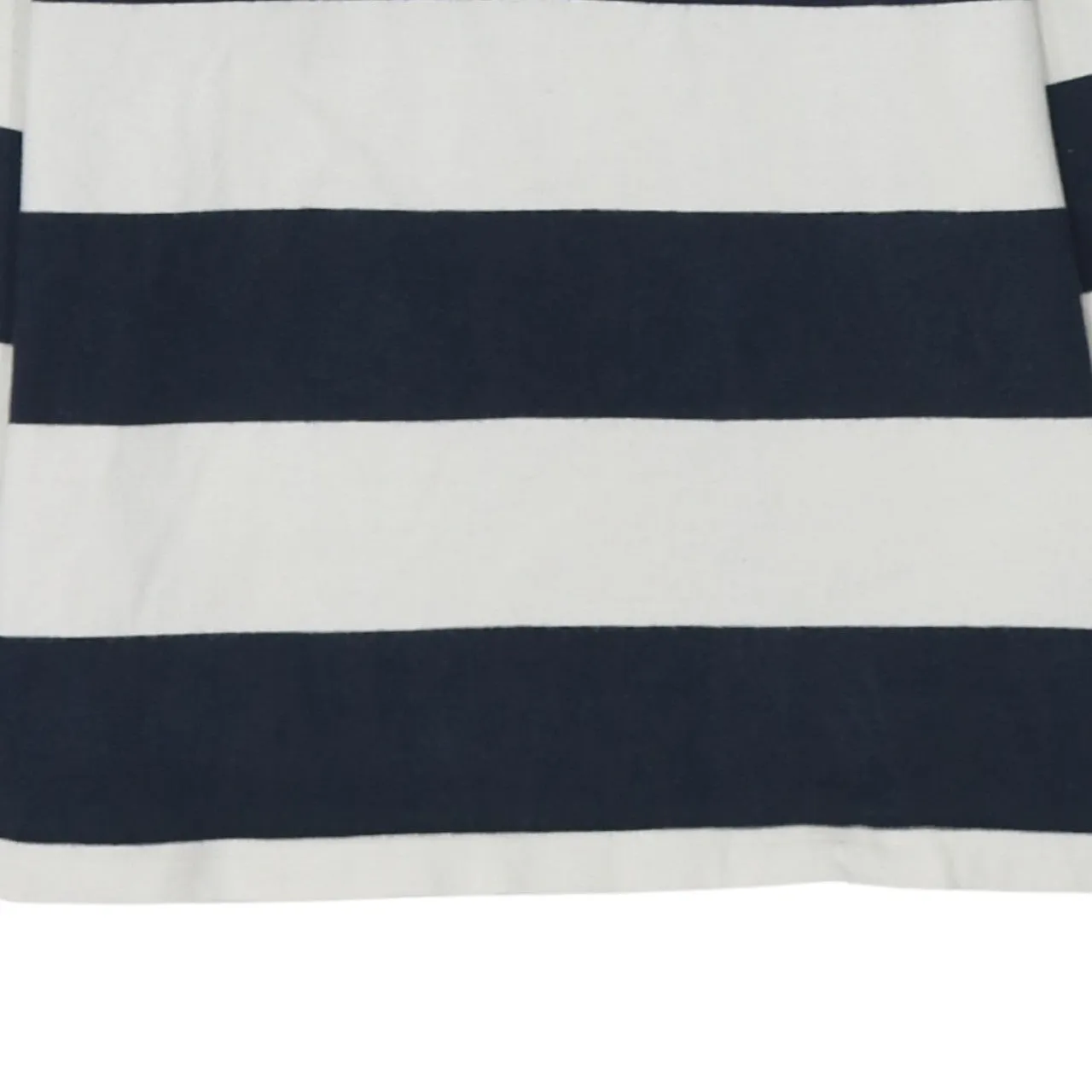 Polo Ralph Lauren 90's Long Sleeve Quarter Button Polo Shirt Medium Navy Blue sold by Vintage Club product image thumbnail 4