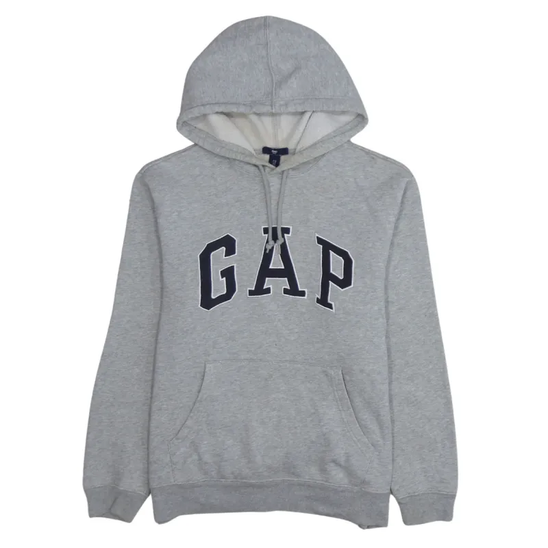 Gap 90's Spellout Pullover Hoodie Small Grey sold by Vintage Club