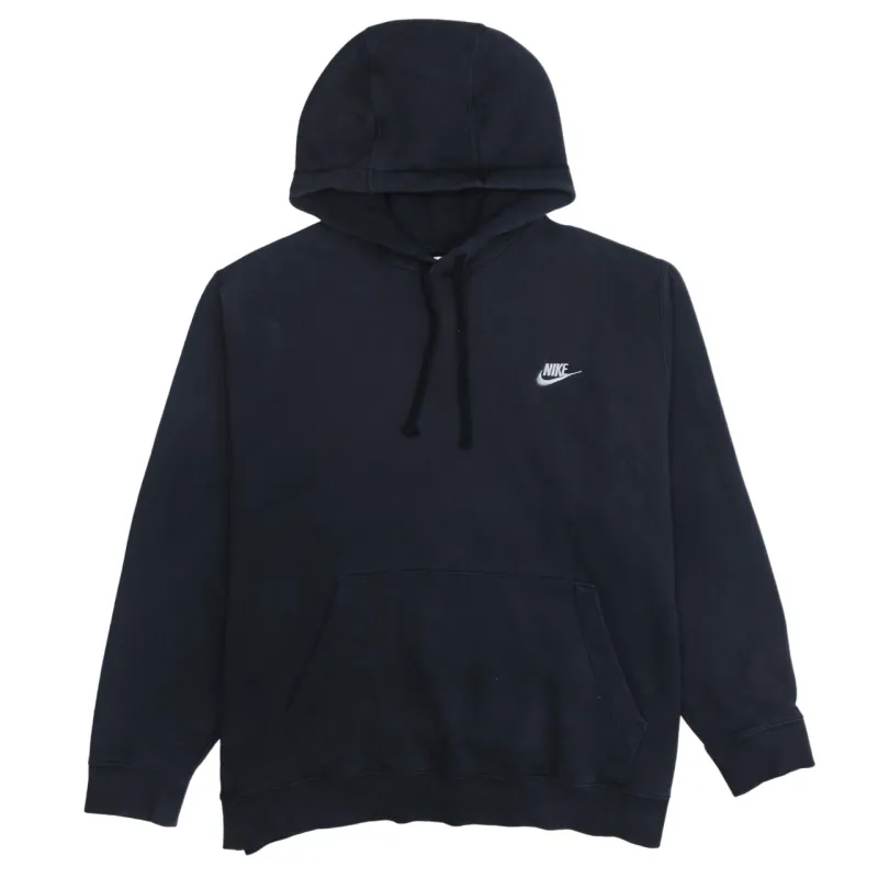 Nike 90's Swoosh Pullover Hoodie XLarge Black sold by Vintage Club