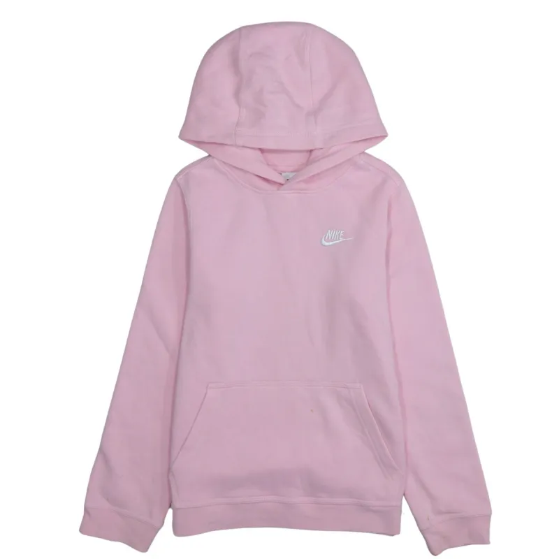 Nike 90's Swoosh Pullover Hoodie Large Pink sold by Vintage Club