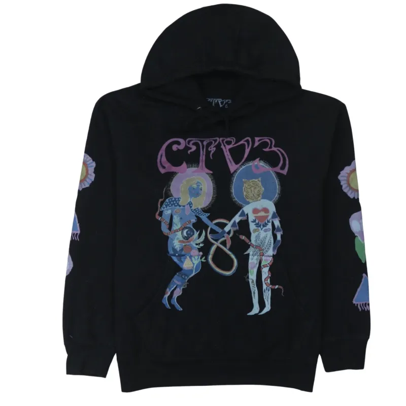 Retro 90's Lightweight Pullover Hoodie Large Black sold by Vintage Club