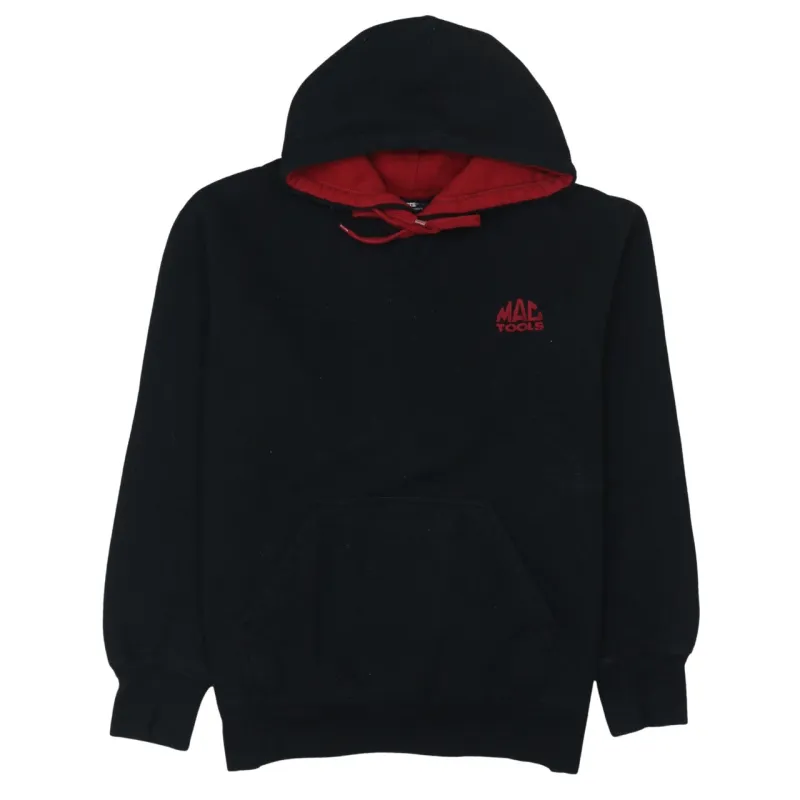 Dickies 90's Drawstring Pockets Pullover Hoodie Large Black sold by Vintage Club