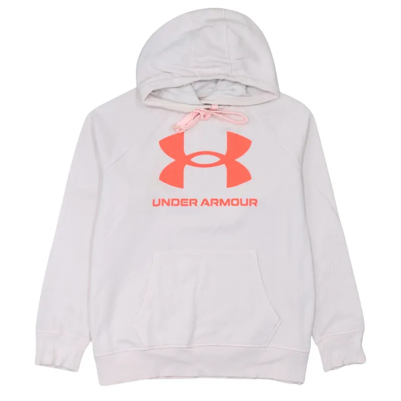 Under Armour 90's Spellout Pullover Hoodie XLarge Pink made by Under Armour
