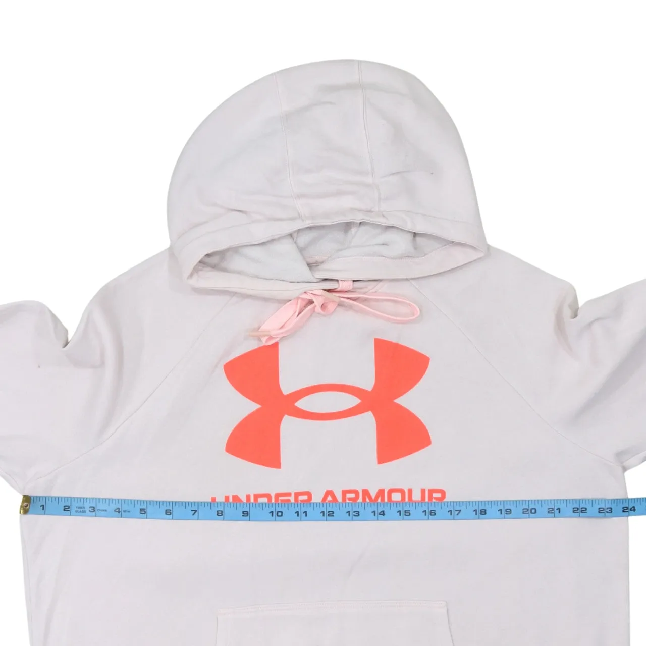 Under Armour 90's Spellout Pullover Hoodie XLarge Pink sold by Vintage Club product image thumbnail 5