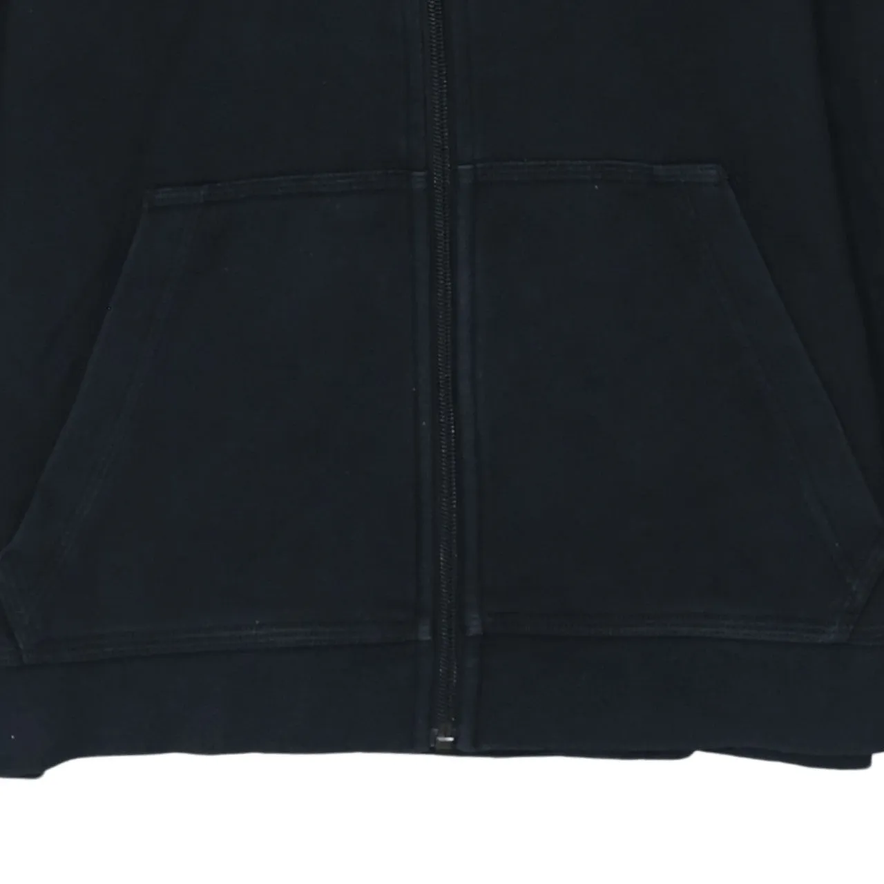 Nike 90's Swoosh Full Zip Up Hoodie Large Black sold by Vintage Club product image thumbnail 4