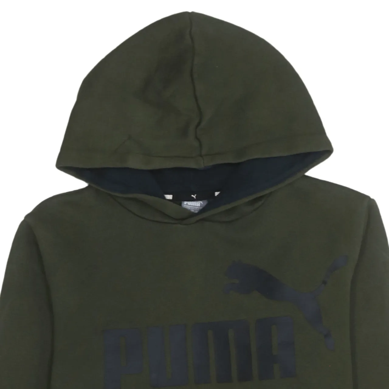 Puma 90's Spellout Pullover Hoodie XLarge Green sold by Vintage Club product image thumbnail 3