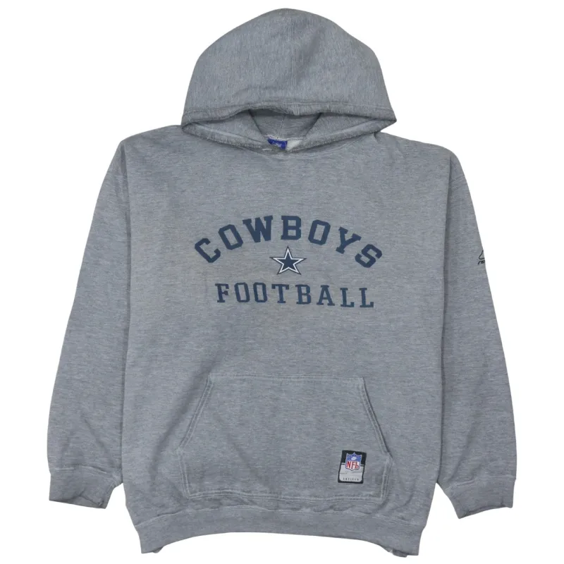 NFL 90's Cowboys Football Pullover Hoodie XLarge  Grey sold by Vintage Club