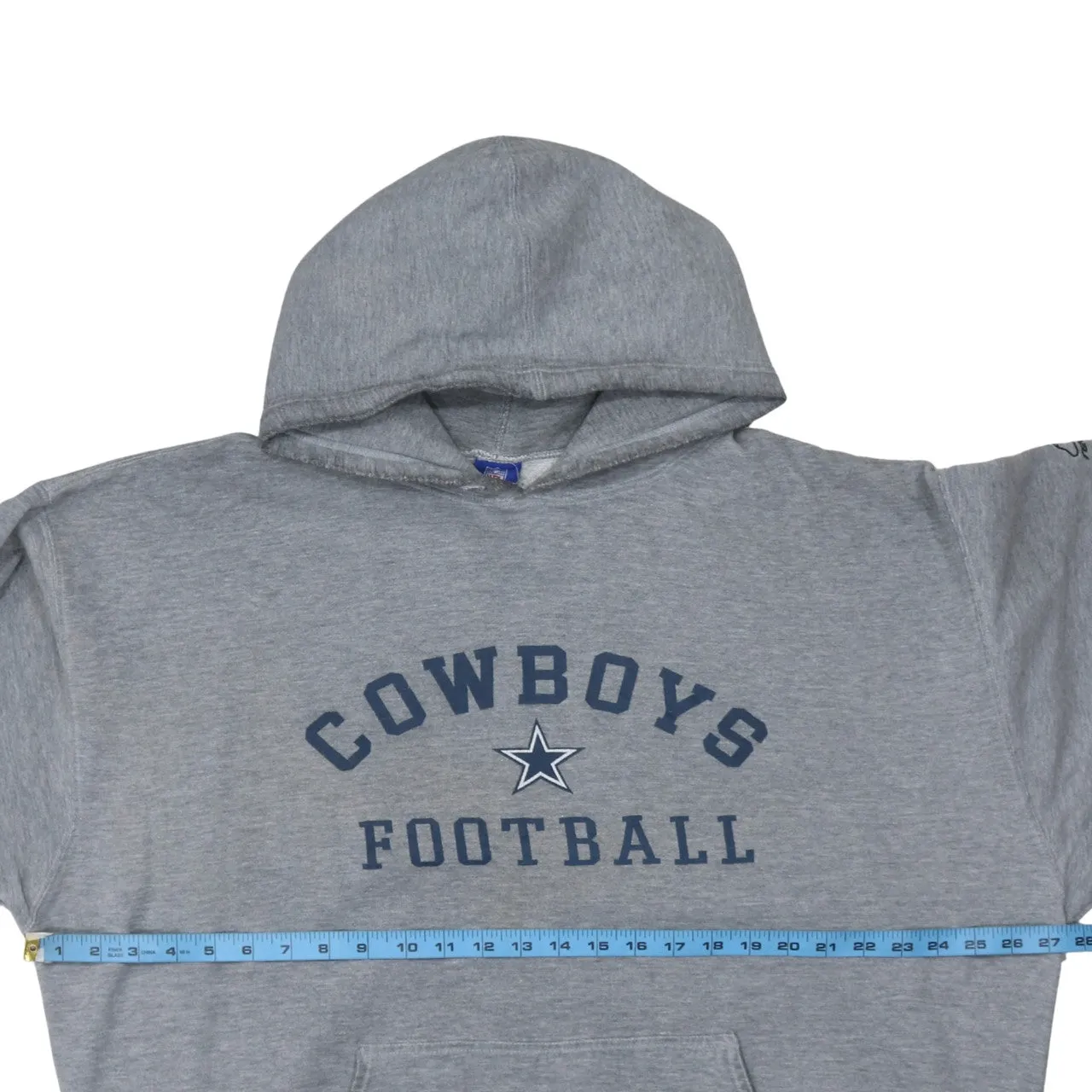 NFL 90's Cowboys Football Pullover Hoodie XLarge Grey sold by Vintage Club product image thumbnail 5