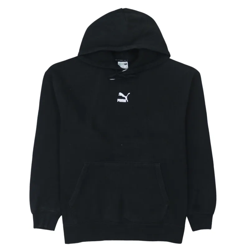 Puma 90's Drawstring Pockets Pullover Hoodie Large Black sold by Vintage Club