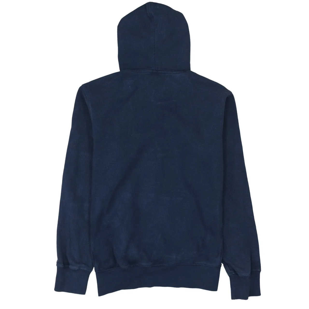 Reebok 90's Drawstring Pockets Pullover Hoodie Medium Navy Blue sold by Vintage Club product image thumbnail 2