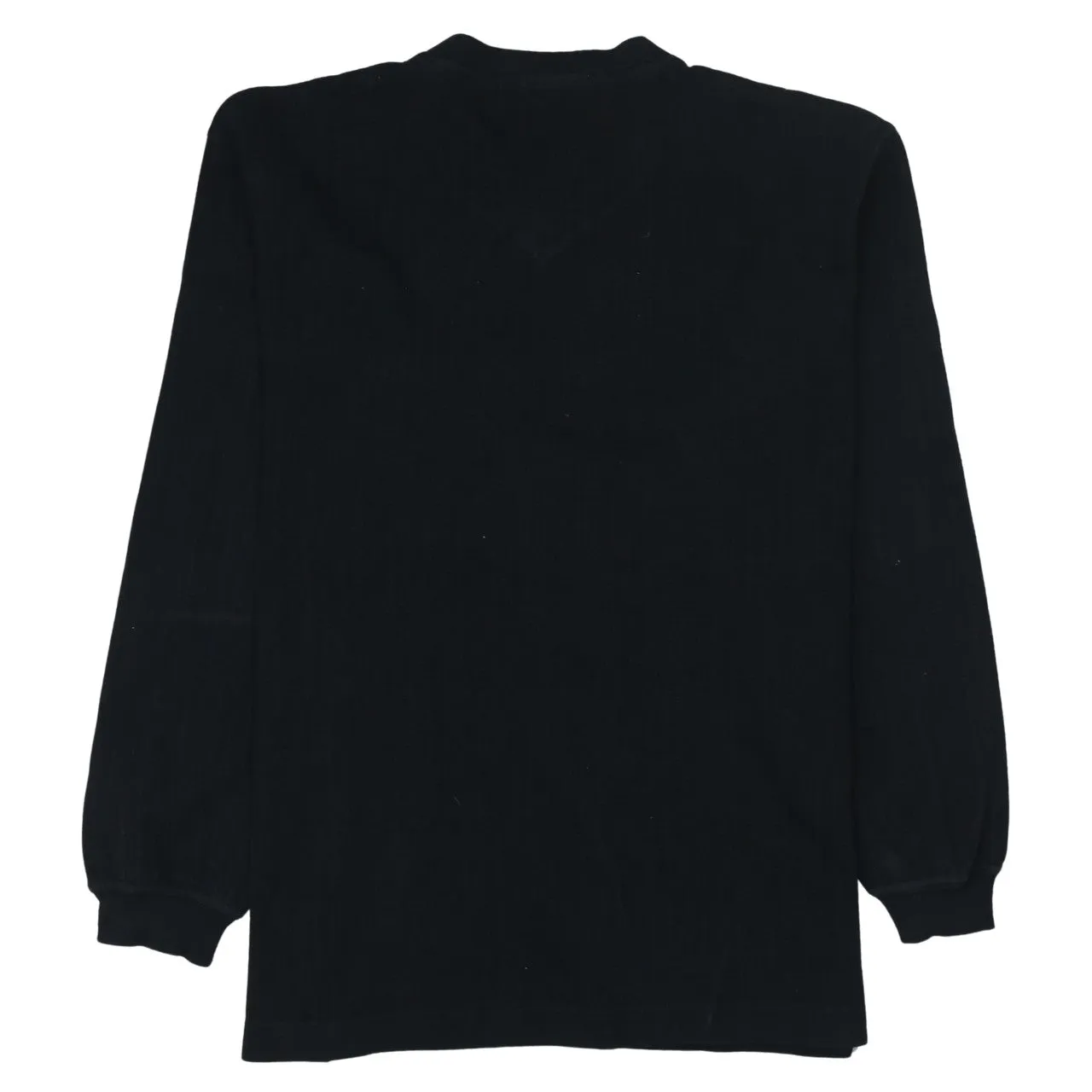 Puma 90's Lightweight V Neck Sweatshirt Medium Black sold by Vintage Club product image thumbnail 2