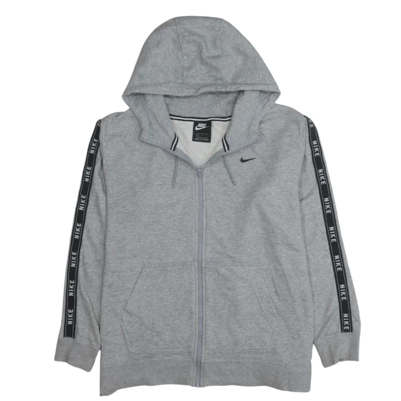 Nike 90's Swoosh Full Zip Up Hoodie Large Grey sold by Vintage Club