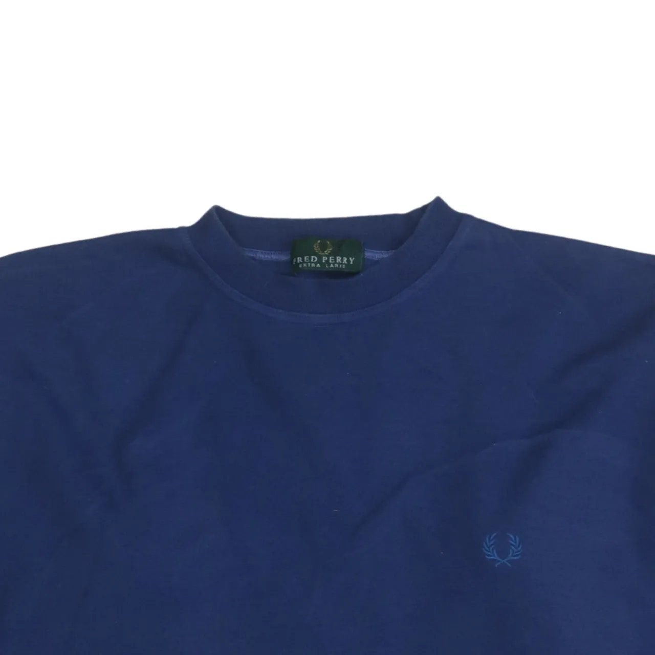 FRED PERRY 90's Lightweight Crew Neck Sweatshirt XXLarge Navy Blue sold by Vintage Club product image thumbnail 3